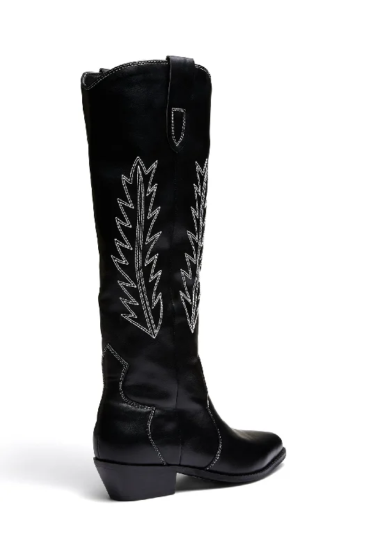 THERAPY Bonnie Boot Black/White