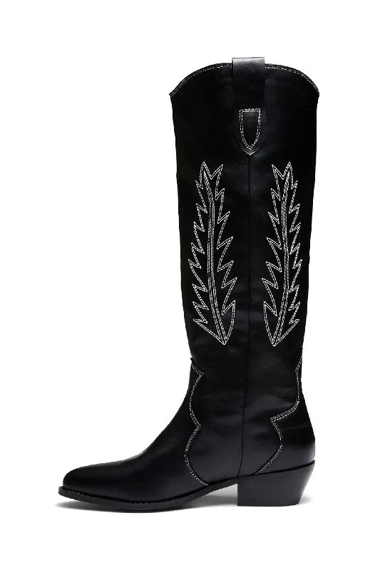 THERAPY Bonnie Boot Black/White