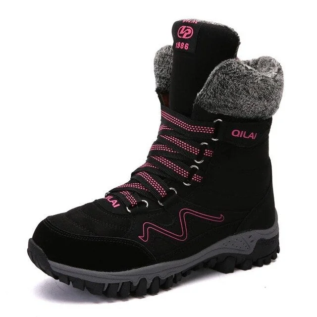 Thick snow boots women new plus velvet warm boots outdoor