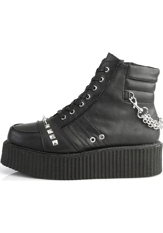 V-CREEPER-565 [Black] | PLATFORM BOOTS [PREORDER]