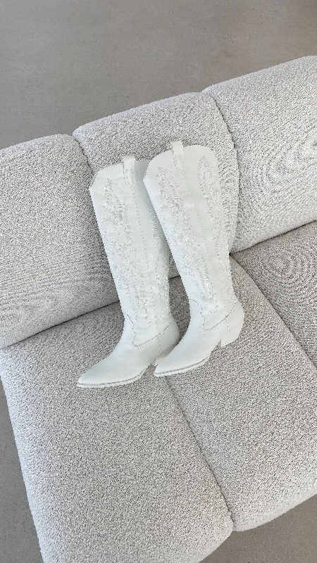 Wilden Boots - White