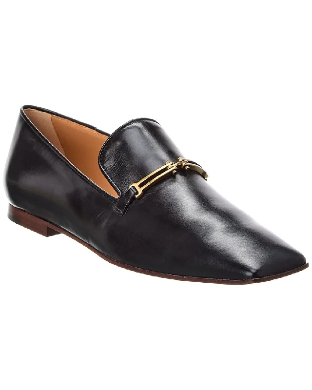 Tod’S Chain Link Leather Loafer