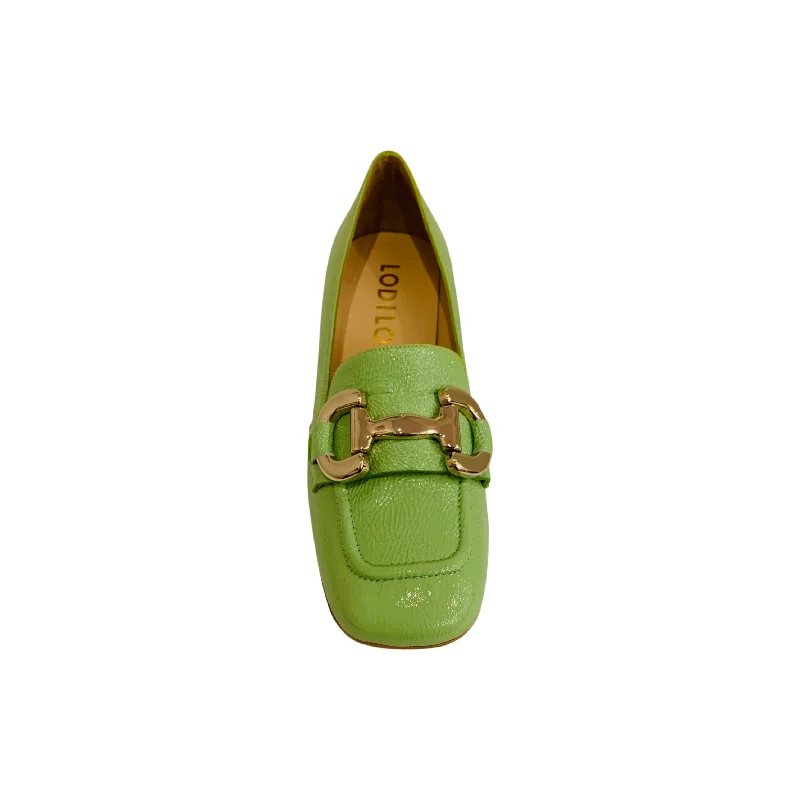 DAR3213 Lime Green/Gold Buckle