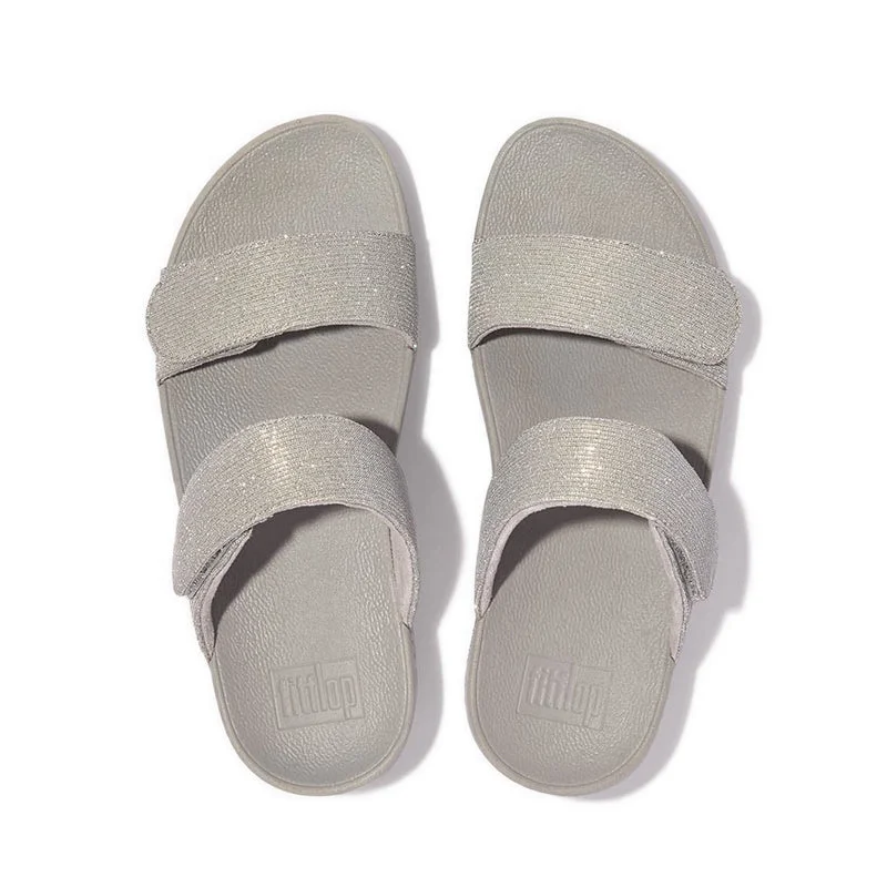 LULU ADJUSTABLE SHIMMERLUX SLIDES