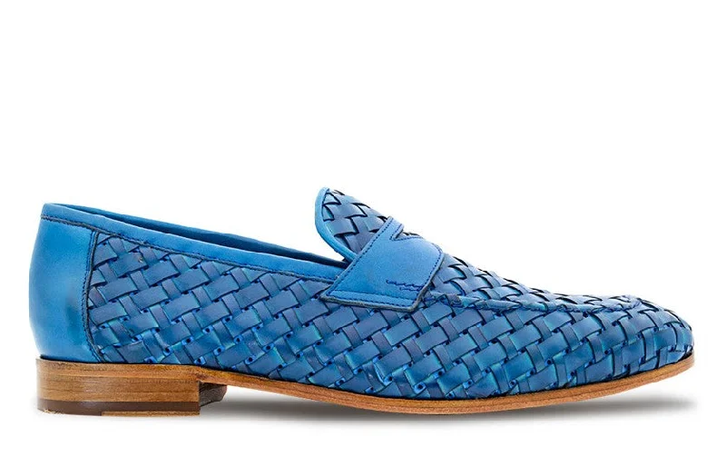 Mezlan ""Solomeo"" Woven Loafer Jeans