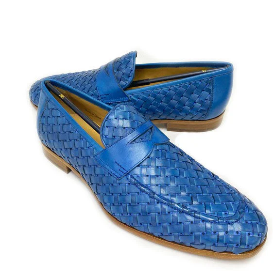 Mezlan ""Solomeo"" Woven Loafer Jeans