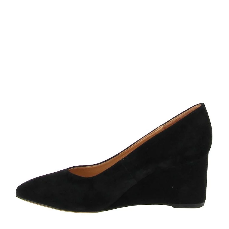 Mollini Meed Black Wedge Pump