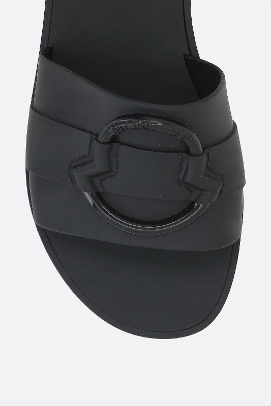 Mon rubber slide sandals