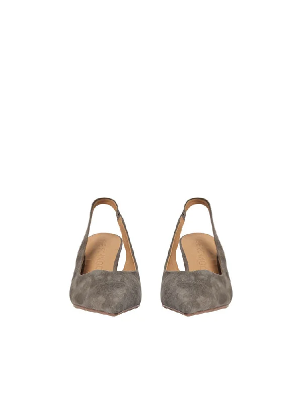 Sofie Schnoor Slingback Heels Warm Grey