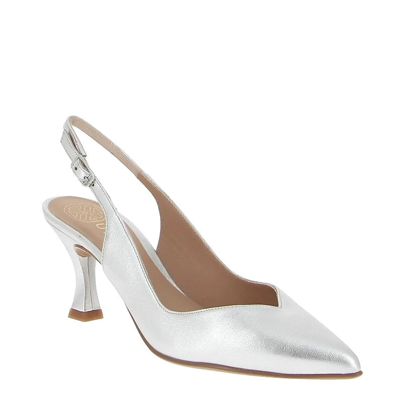 Unisa Karde Silver Slingback Pump