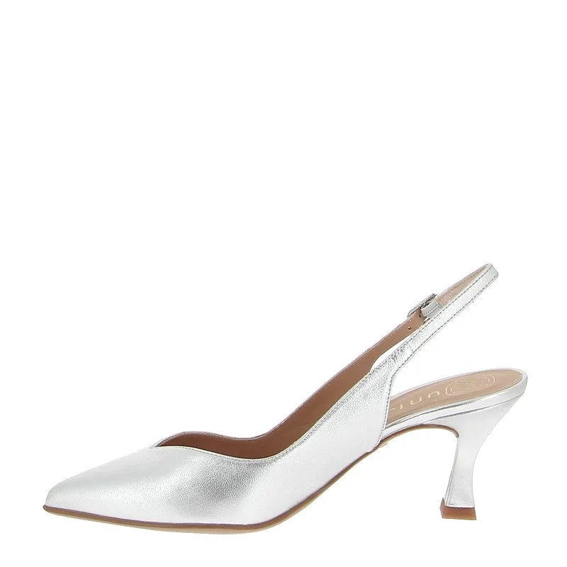 Unisa Karde Silver Slingback Pump