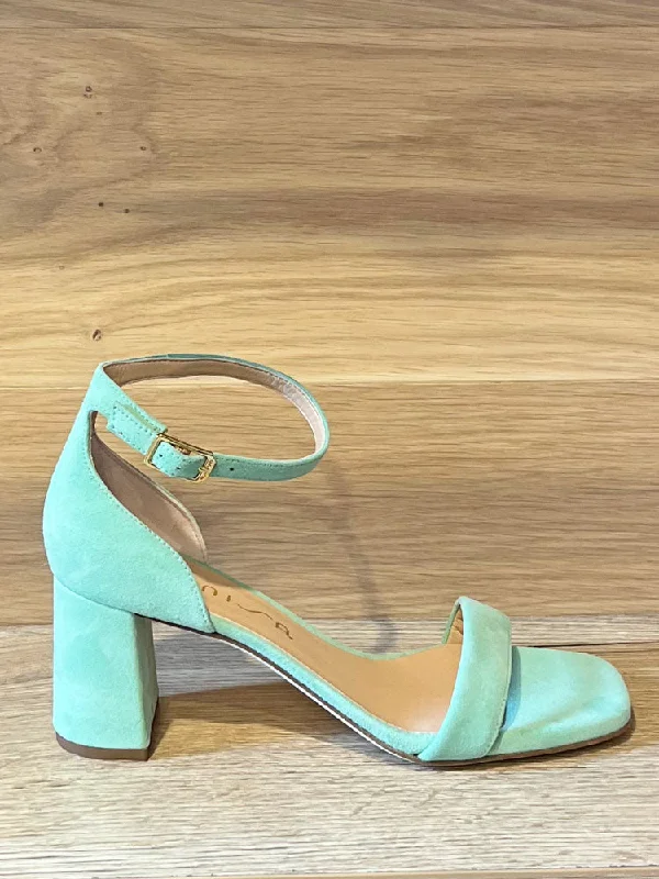 Unisa Minot Heeled Sandals Aquamarine