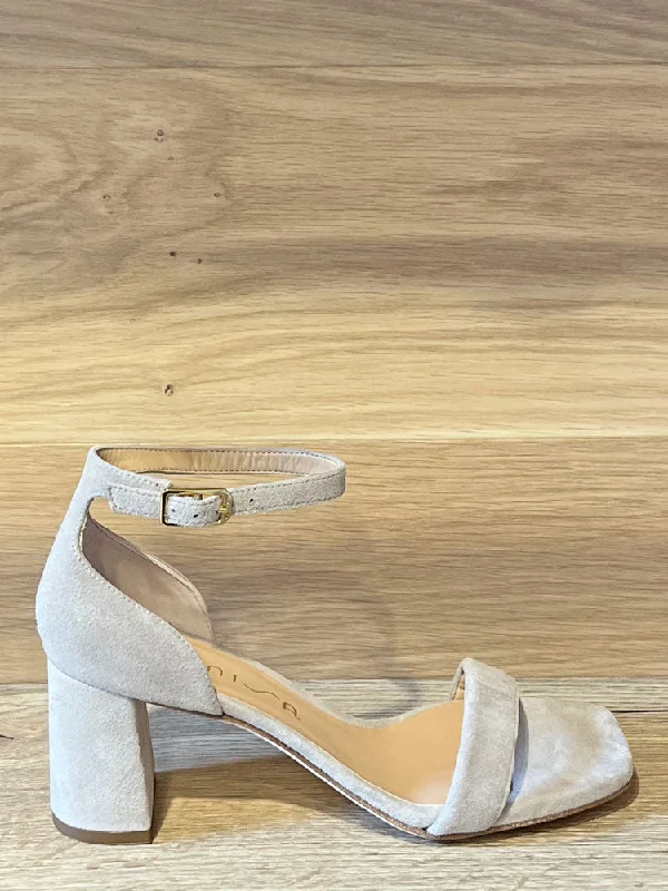 Unisa Minot Heeled Sandals Ecru