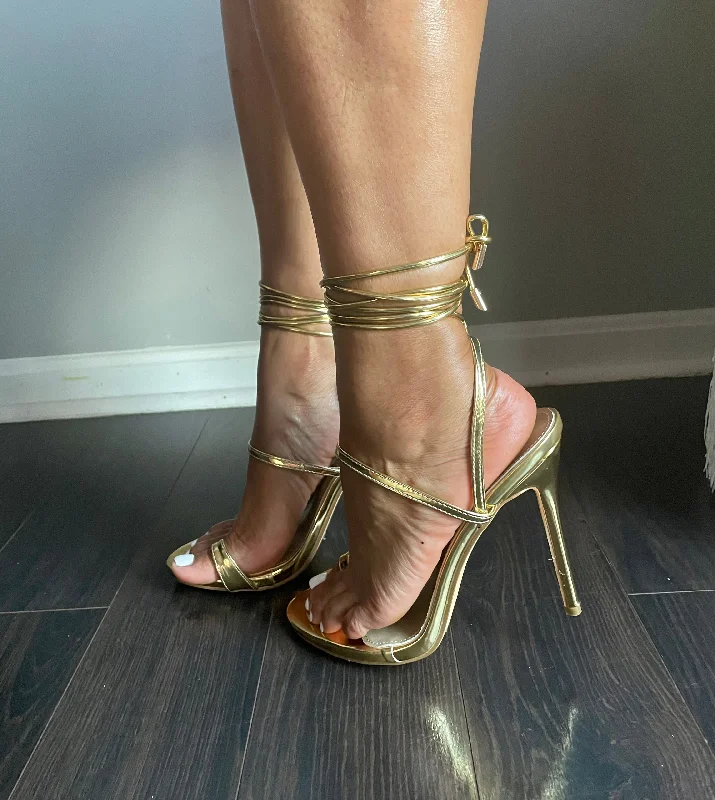 Xena Heel (gold)