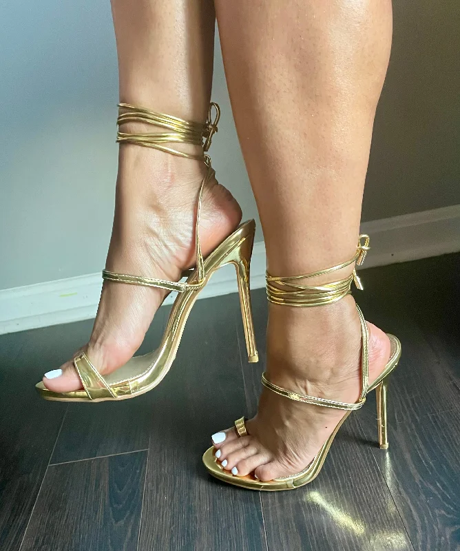 Xena Heel (gold)