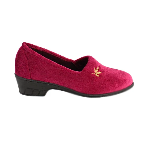 Cipraita Slippers - Andover - Burgundy