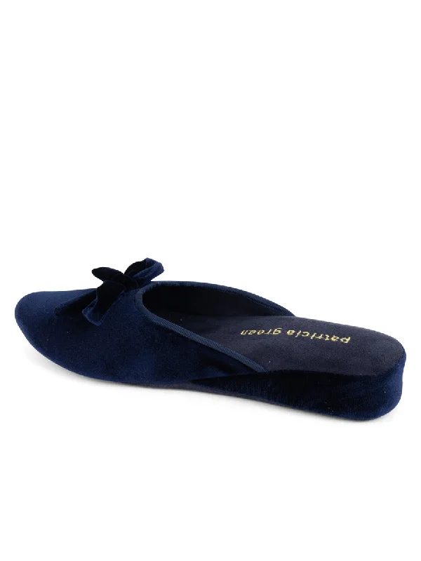 Bardot Velvet Slip-On Slipper