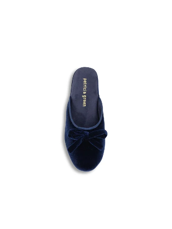 Bardot Velvet Slip-On Slipper