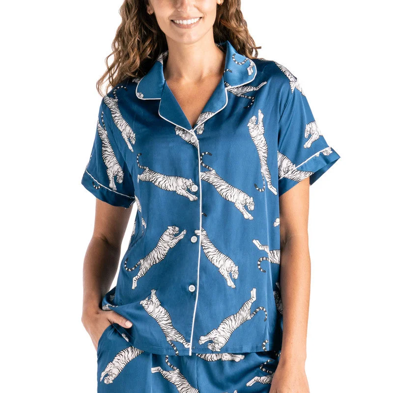 Sleep Easy Tiger Pajama Sets