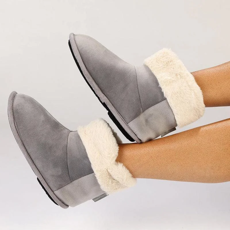 Hush Puppies Casa Slippers - Grey