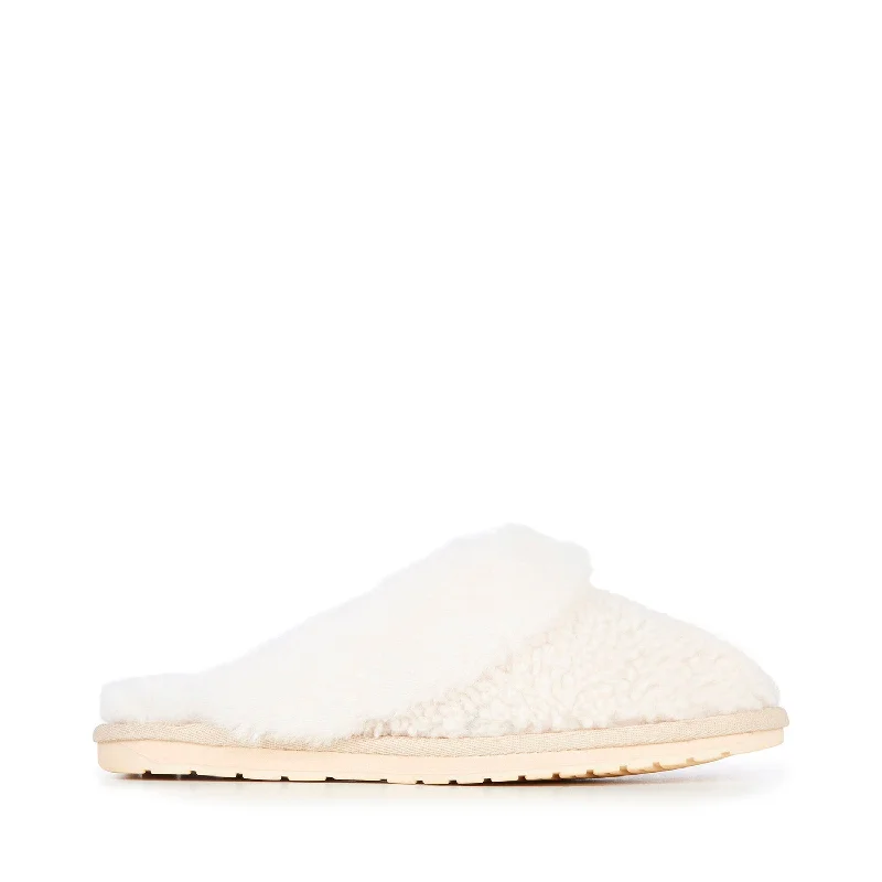 Jolie Teddy Slipper | Natural