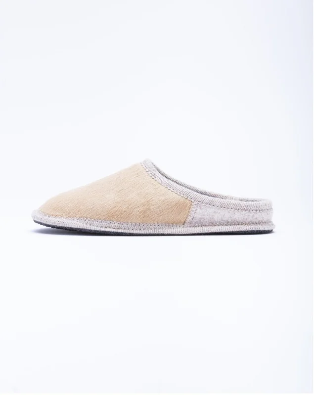 Women's Nuvola Cavallino Slipper Beige Pony