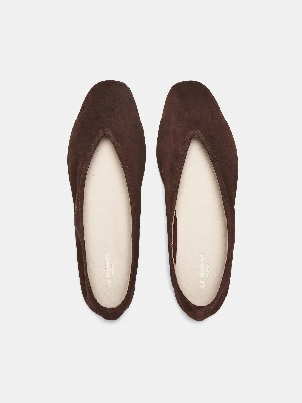 Luna Slipper / Chocolate Suede