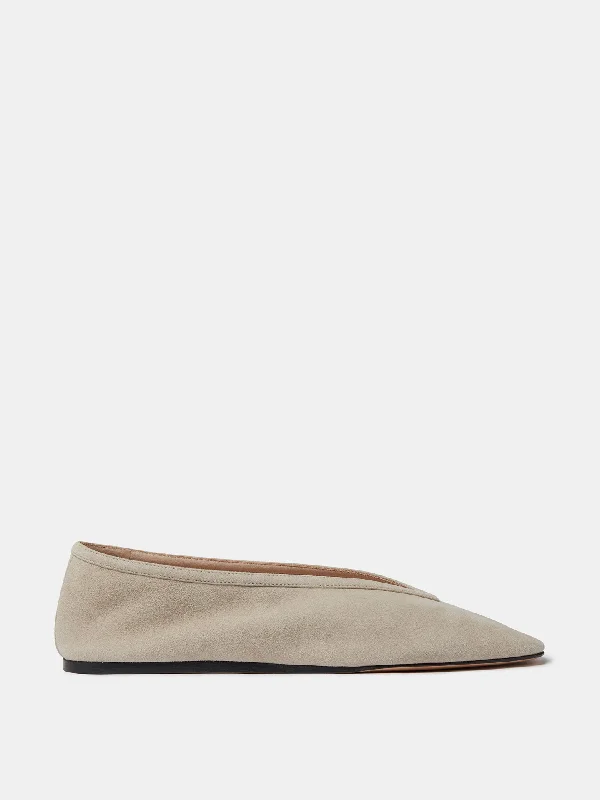 Luna Slipper / Grey Suede