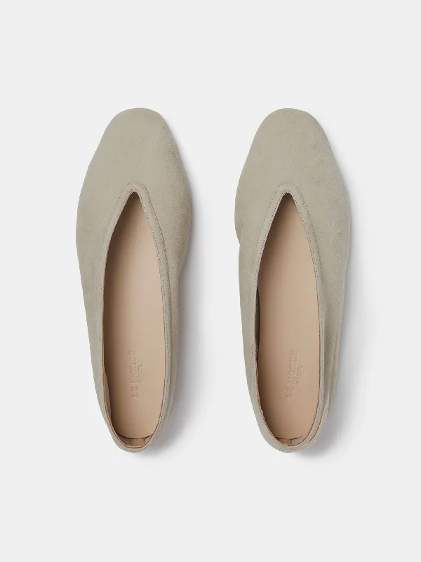 Luna Slipper / Grey Suede