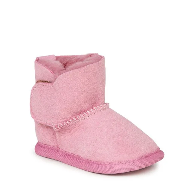 Platinum Baby Bootie | Orchid Pink