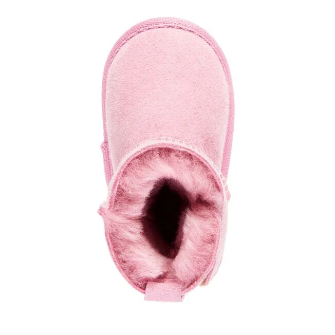 Platinum Baby Bootie | Orchid Pink