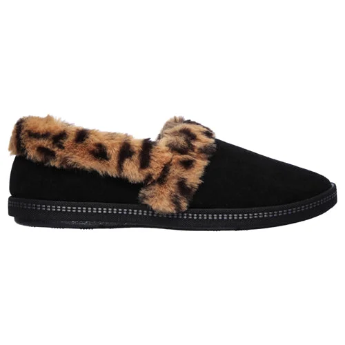 Skechers  Slippers - 44355 - Black /Leopard