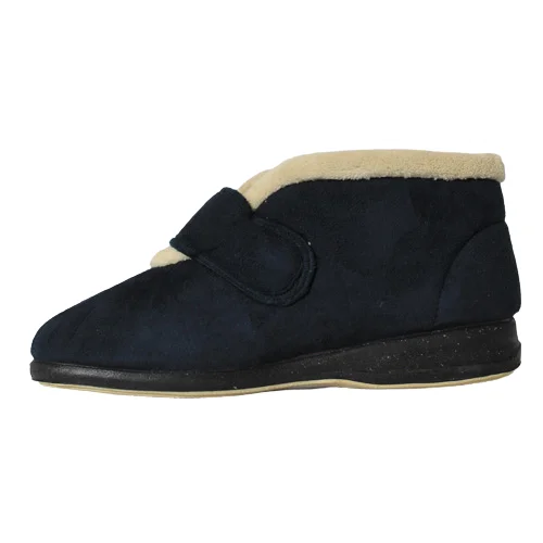 Sleepers Bootie Slippers - Amelia - Navy