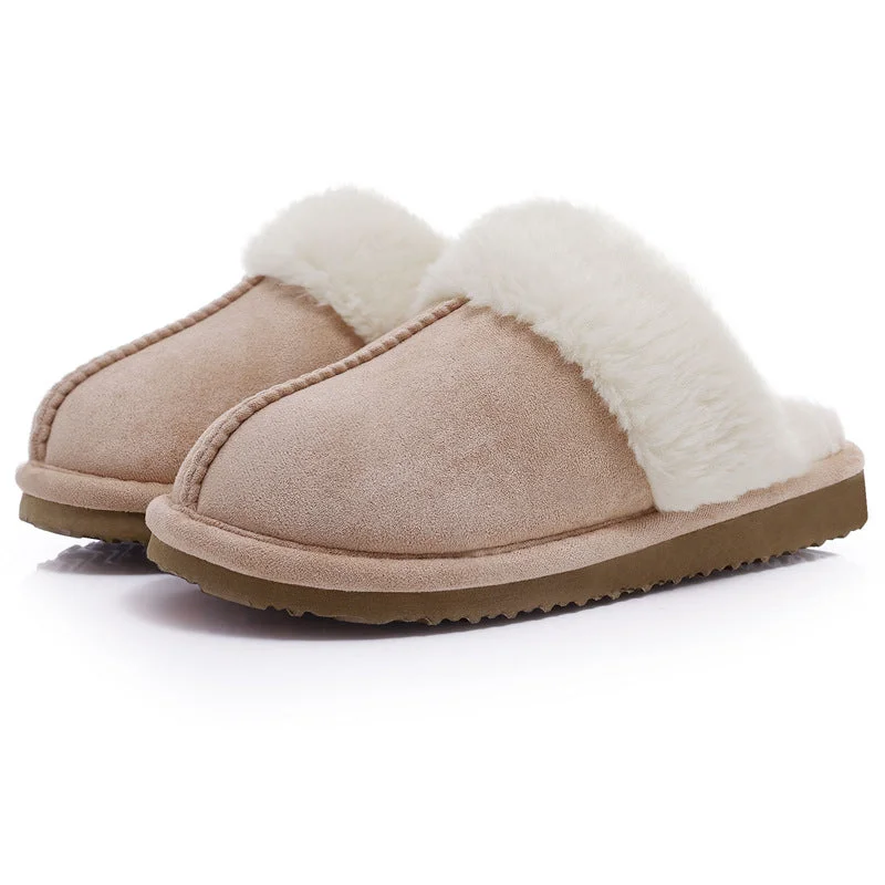 Warm Non-slip Plush Slippers