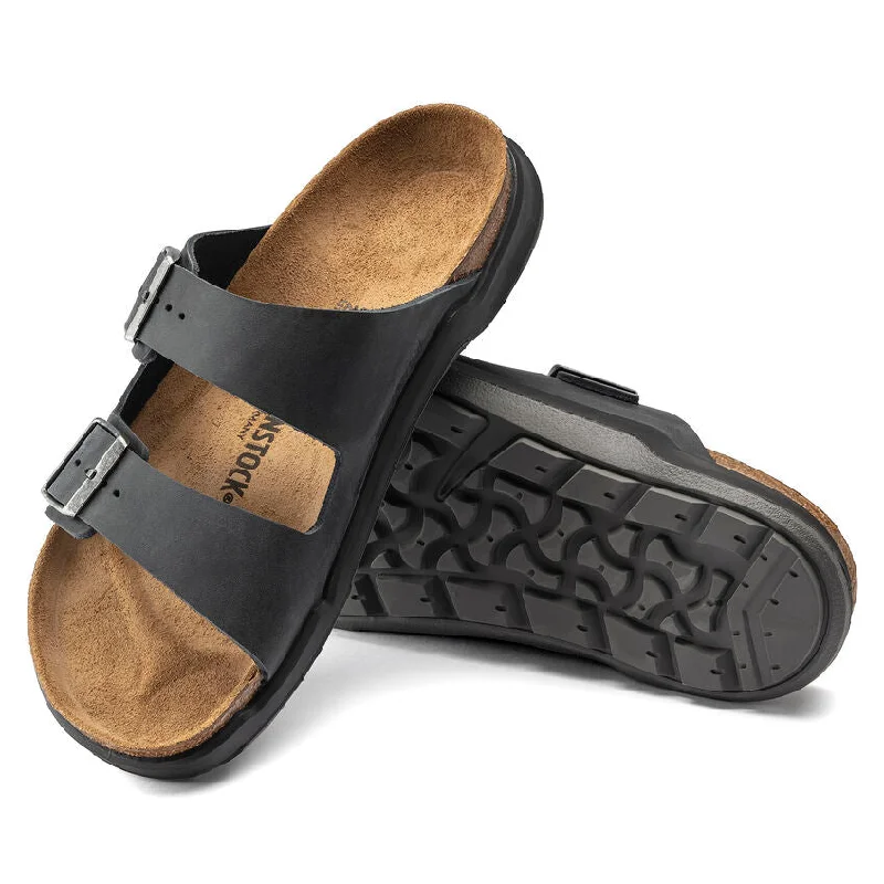 Women's Arizona CT Rugged Black Oiled Leather