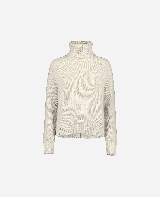 Rolli aus Cashmere-Mischung in Creme