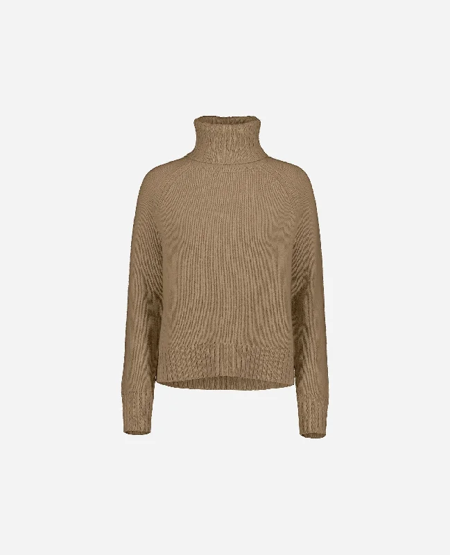 Rolli aus Cashmere-Mischung in Beige