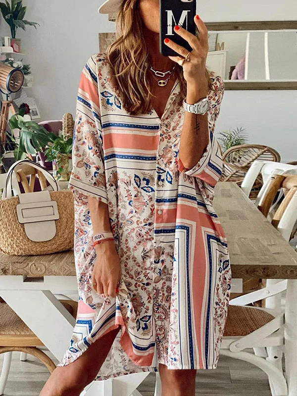 Printed Charming Pleated Jumpsuit