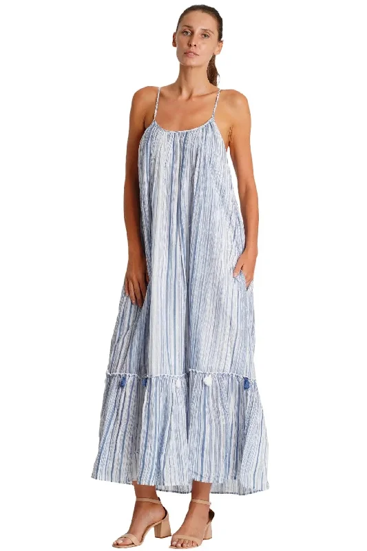 Lose Striped Maxi Dress