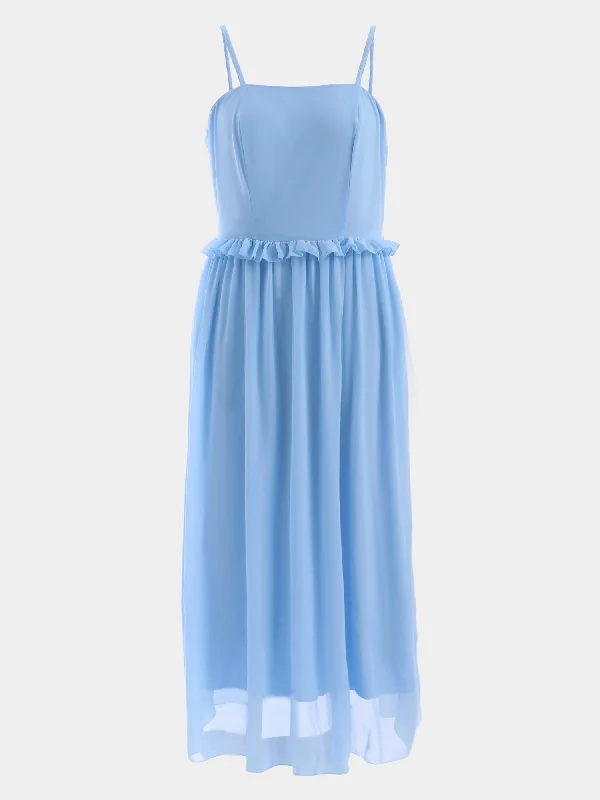 Midsize Princess Tired Tulle Maxi Dress