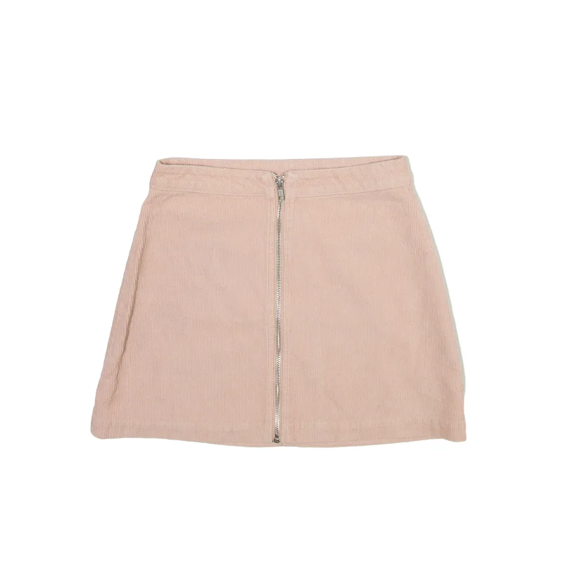 ART CLASS Y2K Short A-Line Skirt Pink Corduroy Womens S