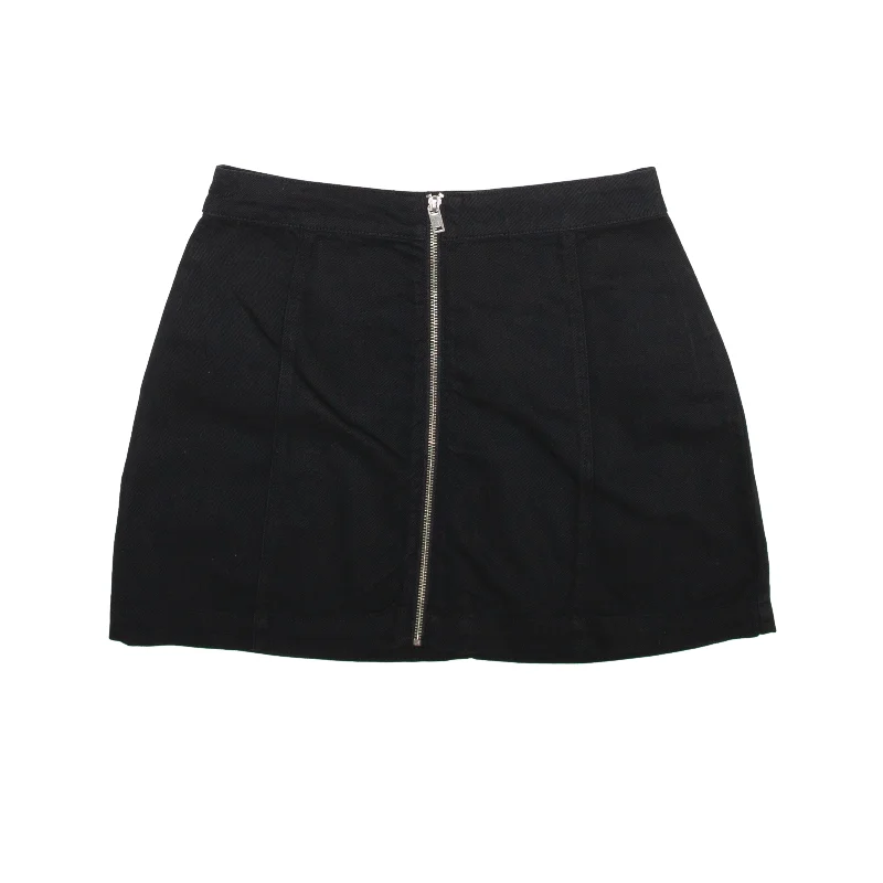 DIVIDED Short Mini Skirt Black Womens M