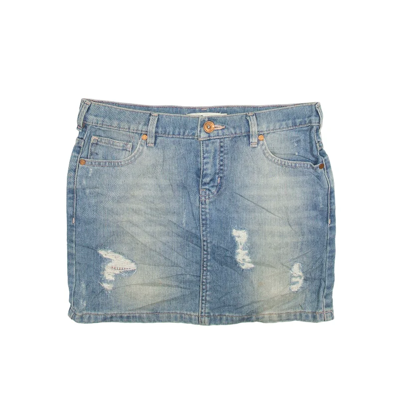 NETJEANS Short Mini Skirt Blue Womens M