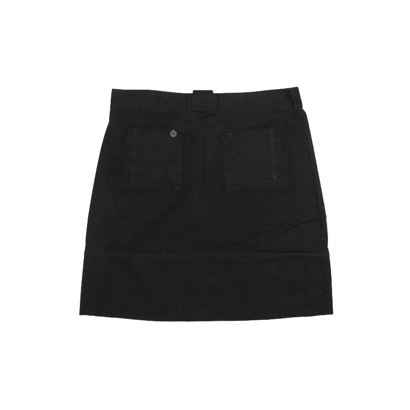 ODILLE Short Cargo Skirt Black Womens M