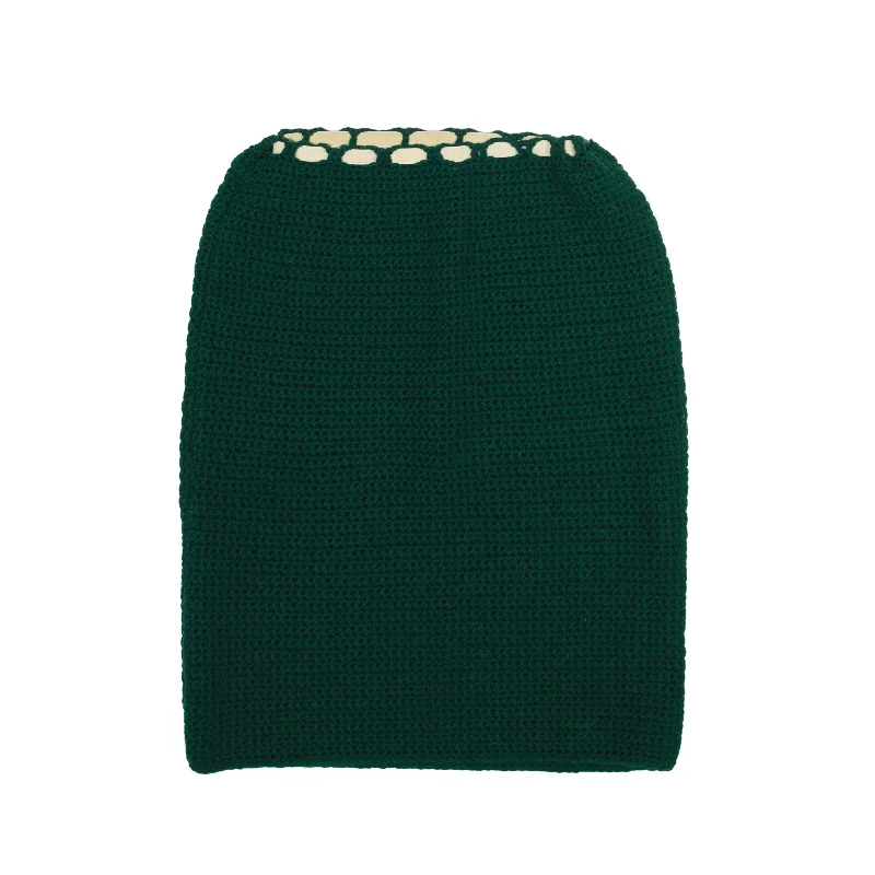 Short Mini Skirt Green Knit Womens S