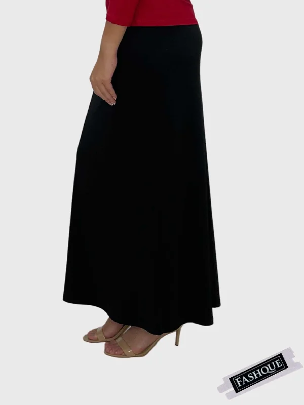 FASHQUE - Basic Foldable High Waist Maxi Skirts - SK007