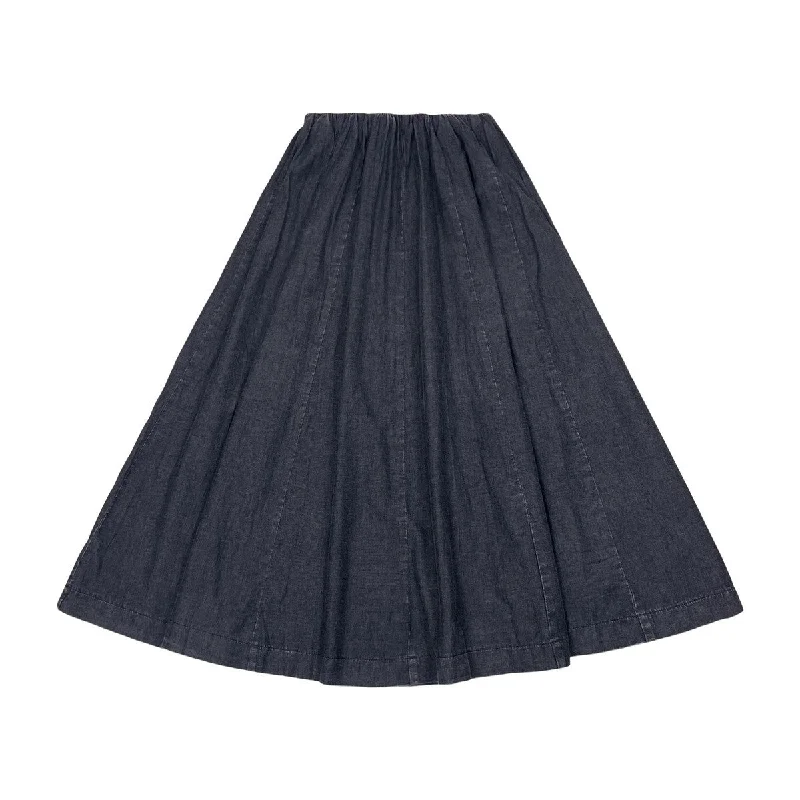 Froo Grey Jenika Grey Maxi Skirt