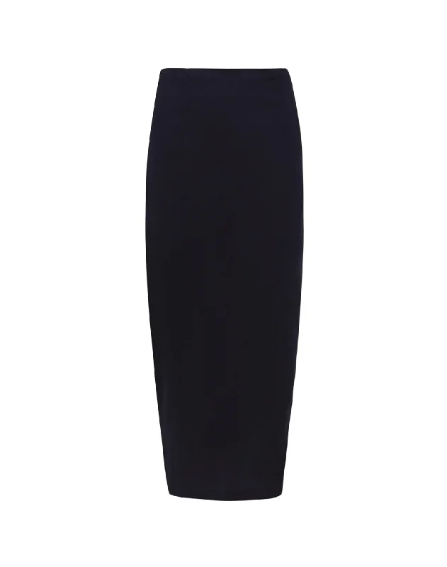 Niara Long Skirt - Black