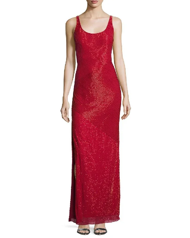 Aidan Mattox - Sleeveless Beaded Dress 54469860