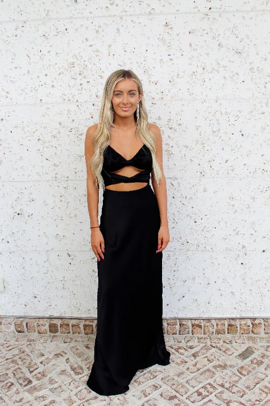 Black cutout dress Y2K unclassified dresses